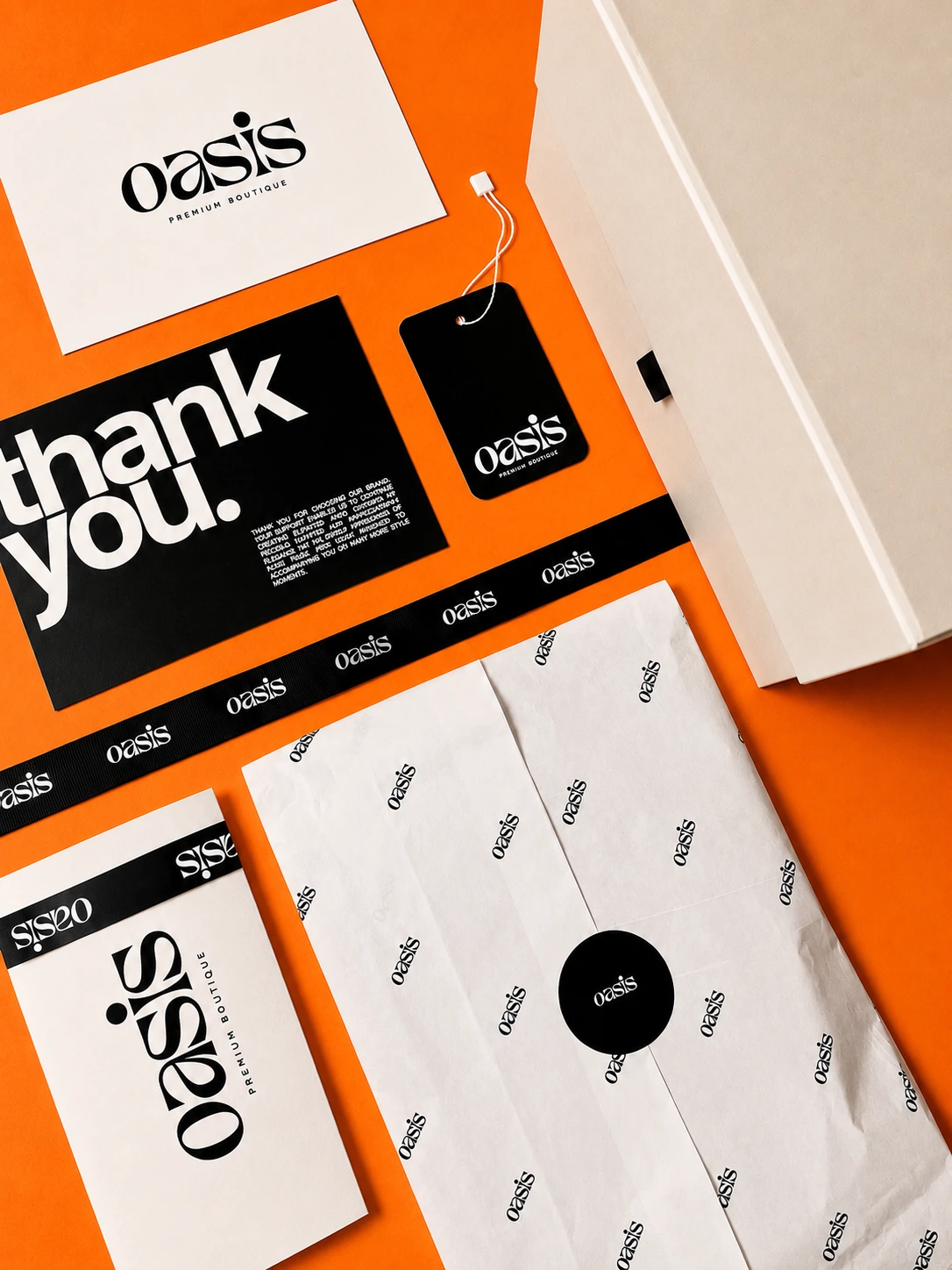 Complete Luxsome luxury packaging system